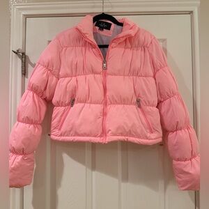Pink Puffer Jacket